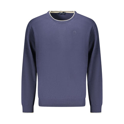 Blu Cotton Uomo Shirt