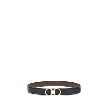 Black Calf Leather Bos Taurus Belt