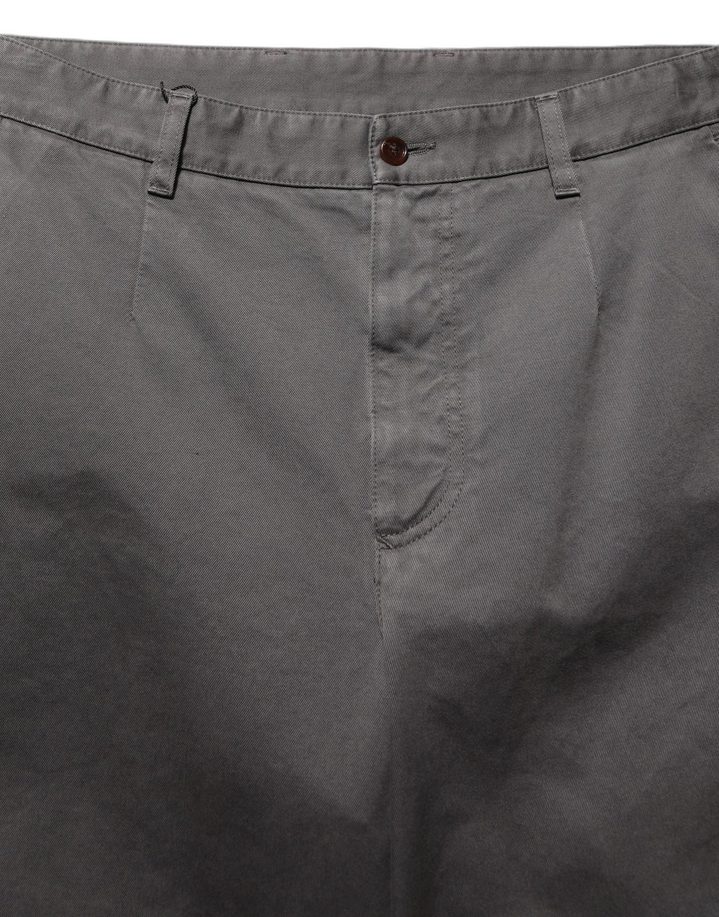 Dark Gray MidWaist Straight Men Trouser Pants