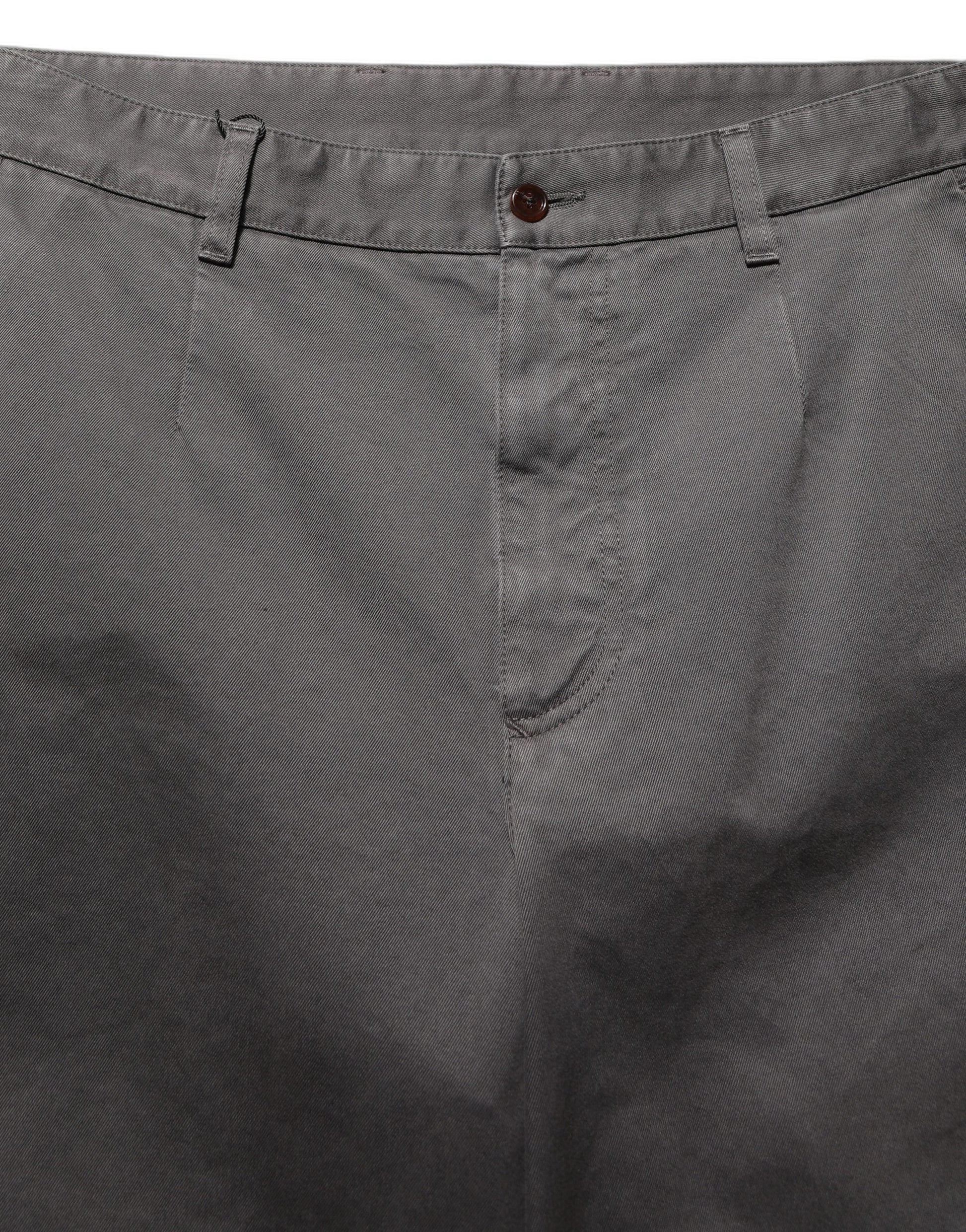Dark Gray MidWaist Straight Men Trouser Pants