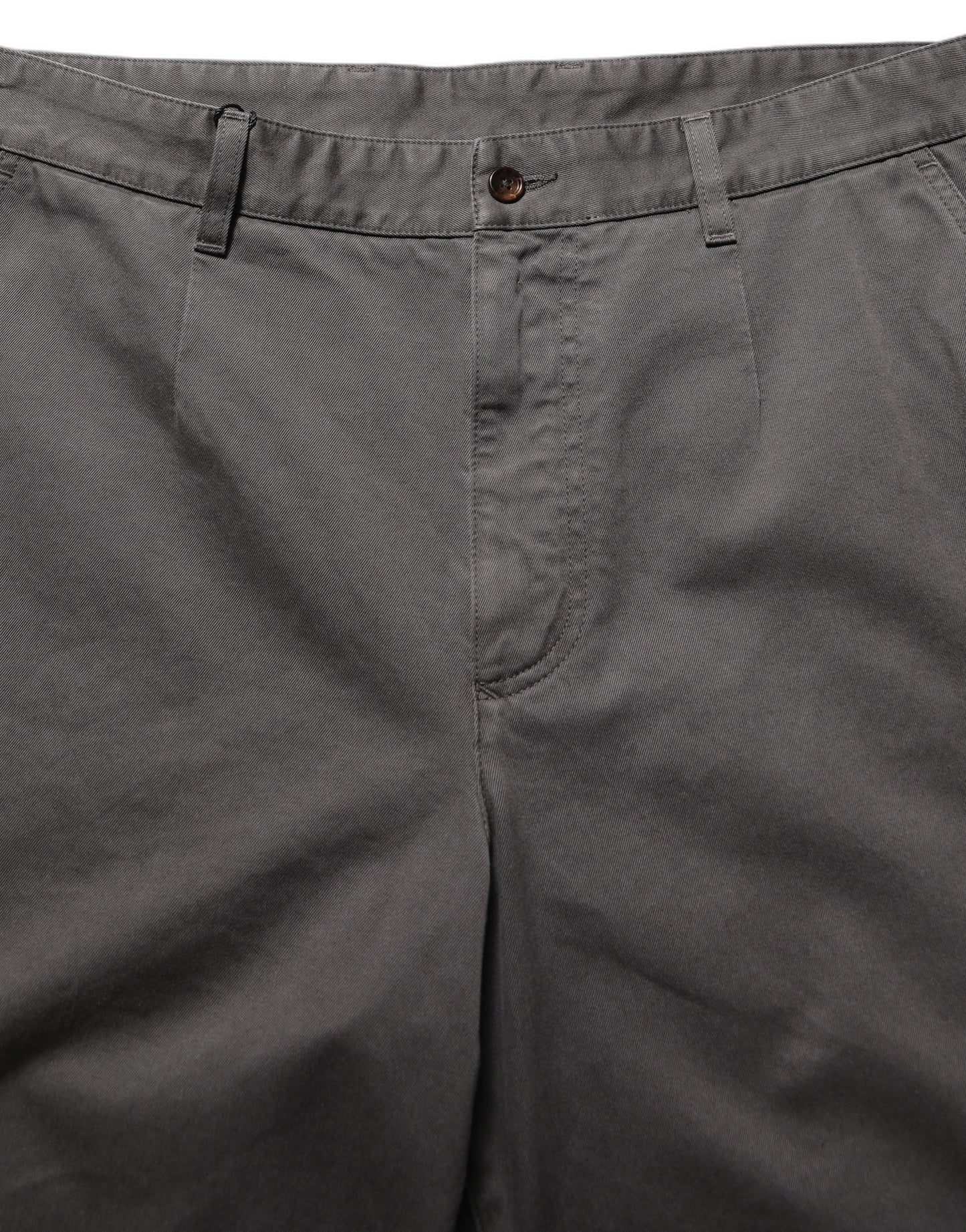 Dark Gray MidWaist Straight Men Trouser Pants