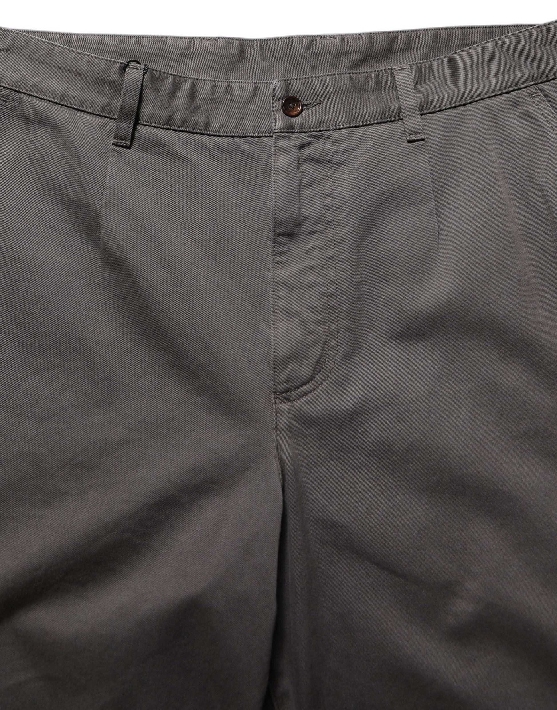 Dark Gray MidWaist Straight Men Trouser Pants