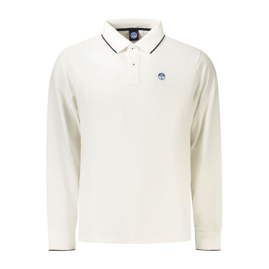 White Cotton Men's Polo