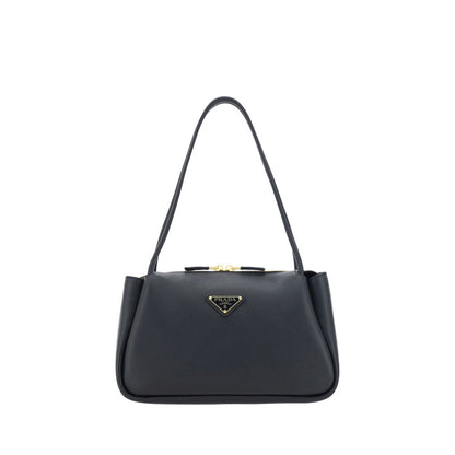 Black Calf Leather Bos Taurus Handbag