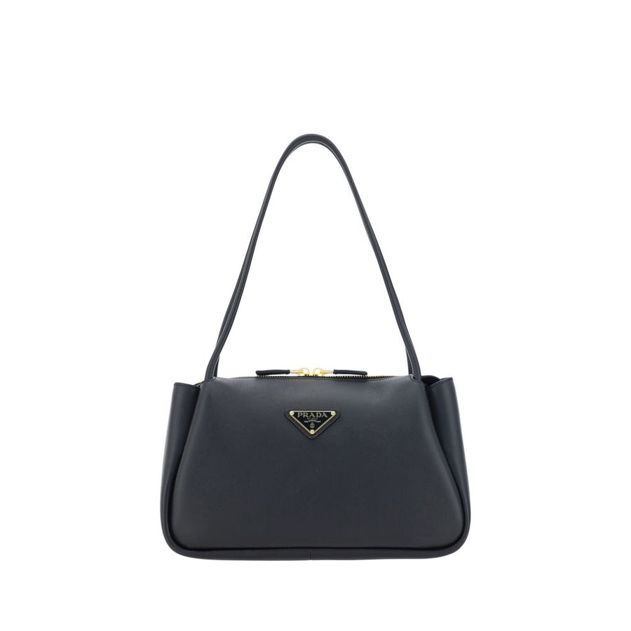 Black Calf Leather Bos Taurus Handbag