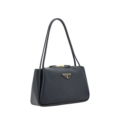 Black Calf Leather Bos Taurus Handbag