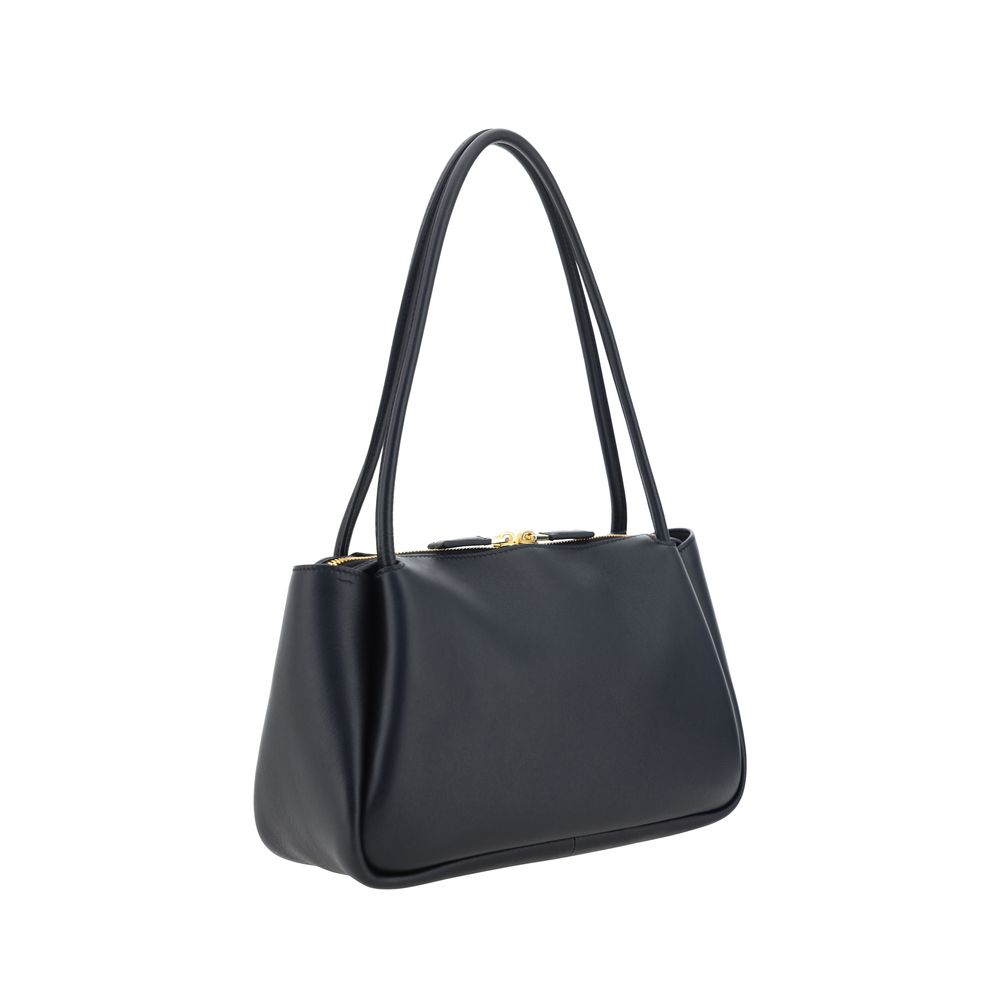Black Calf Leather Bos Taurus Handbag
