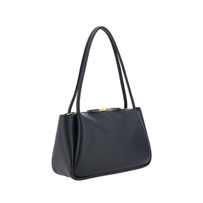 Black Calf Leather Bos Taurus Handbag