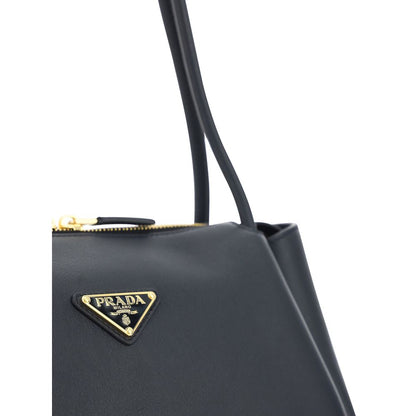 Black Calf Leather Bos Taurus Handbag