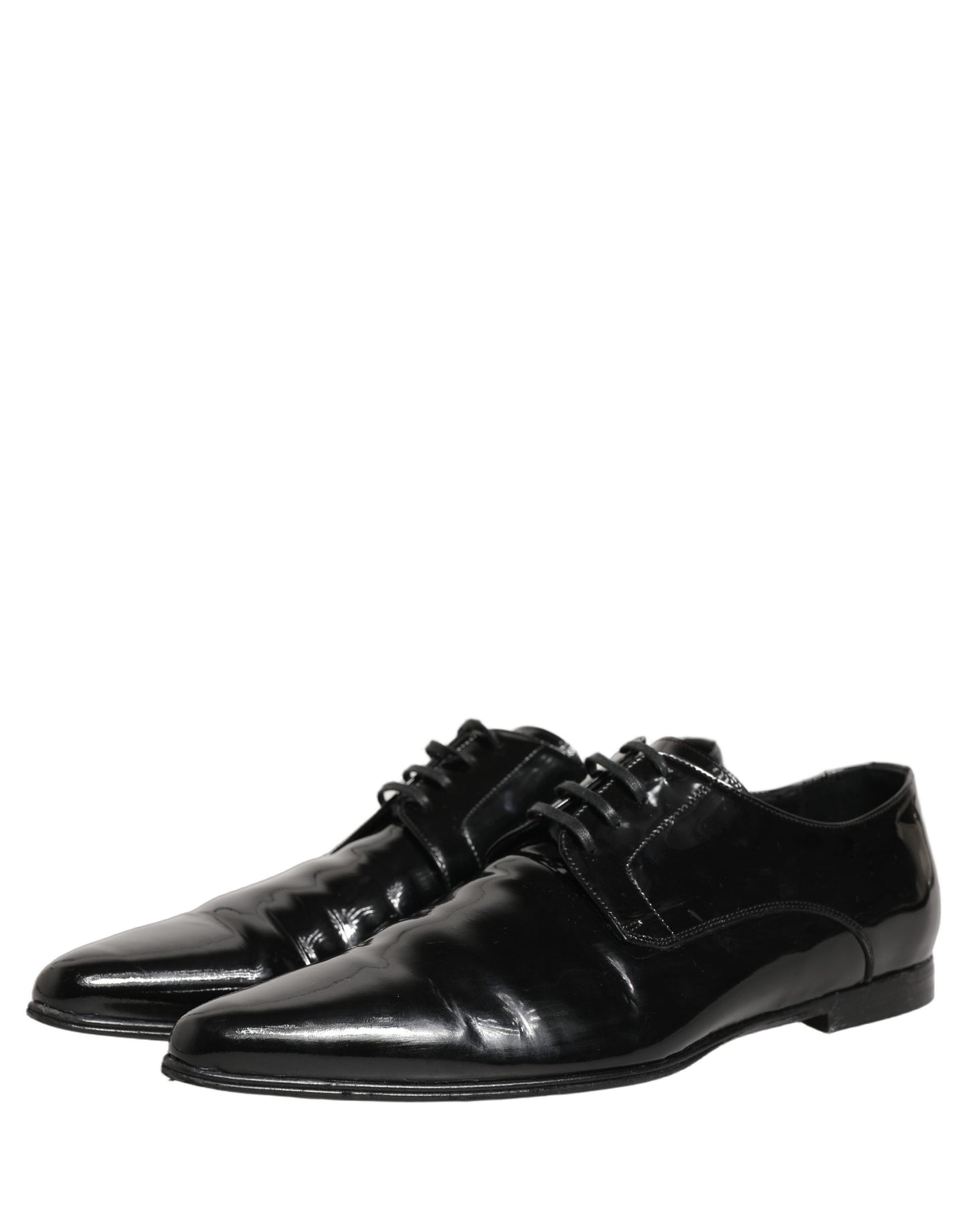 Black Leather Derby Dress Men Formal Shoes