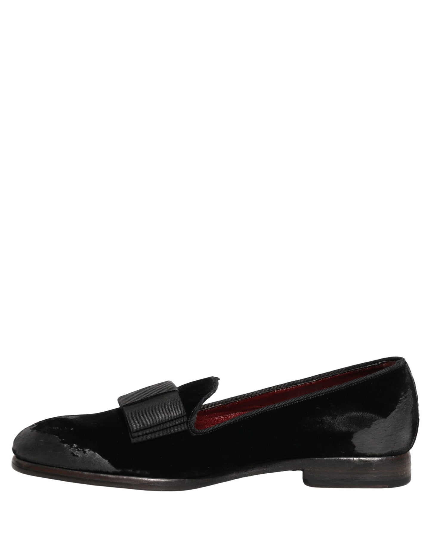 Black Velvet Loafers Formal Men Dress Shoes