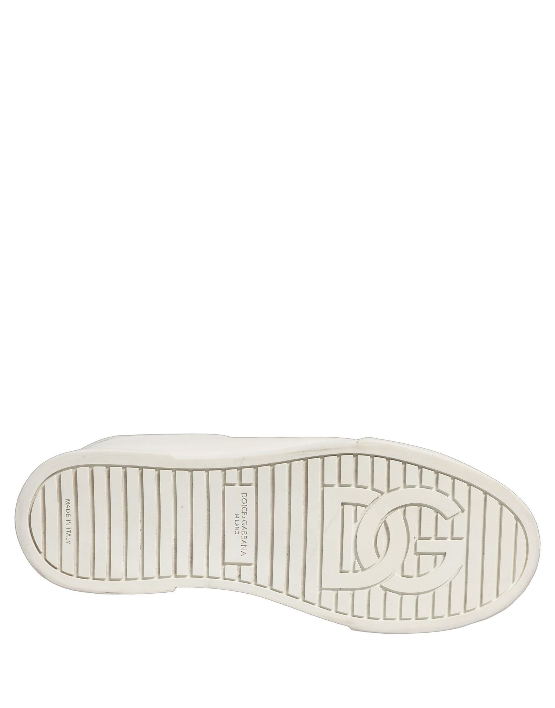 White Leather Logo Plaque Low Top Sneakers Shoes