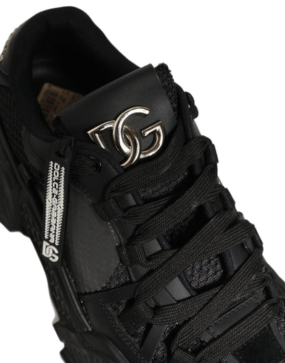 Black Airmaster Low Top Sneakers Shoes