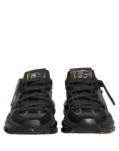 Black Airmaster Low Top Sneakers Shoes