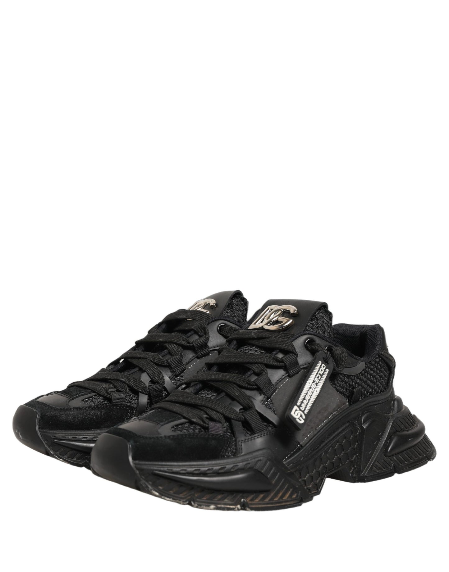 Black Airmaster Low Top Sneakers Shoes