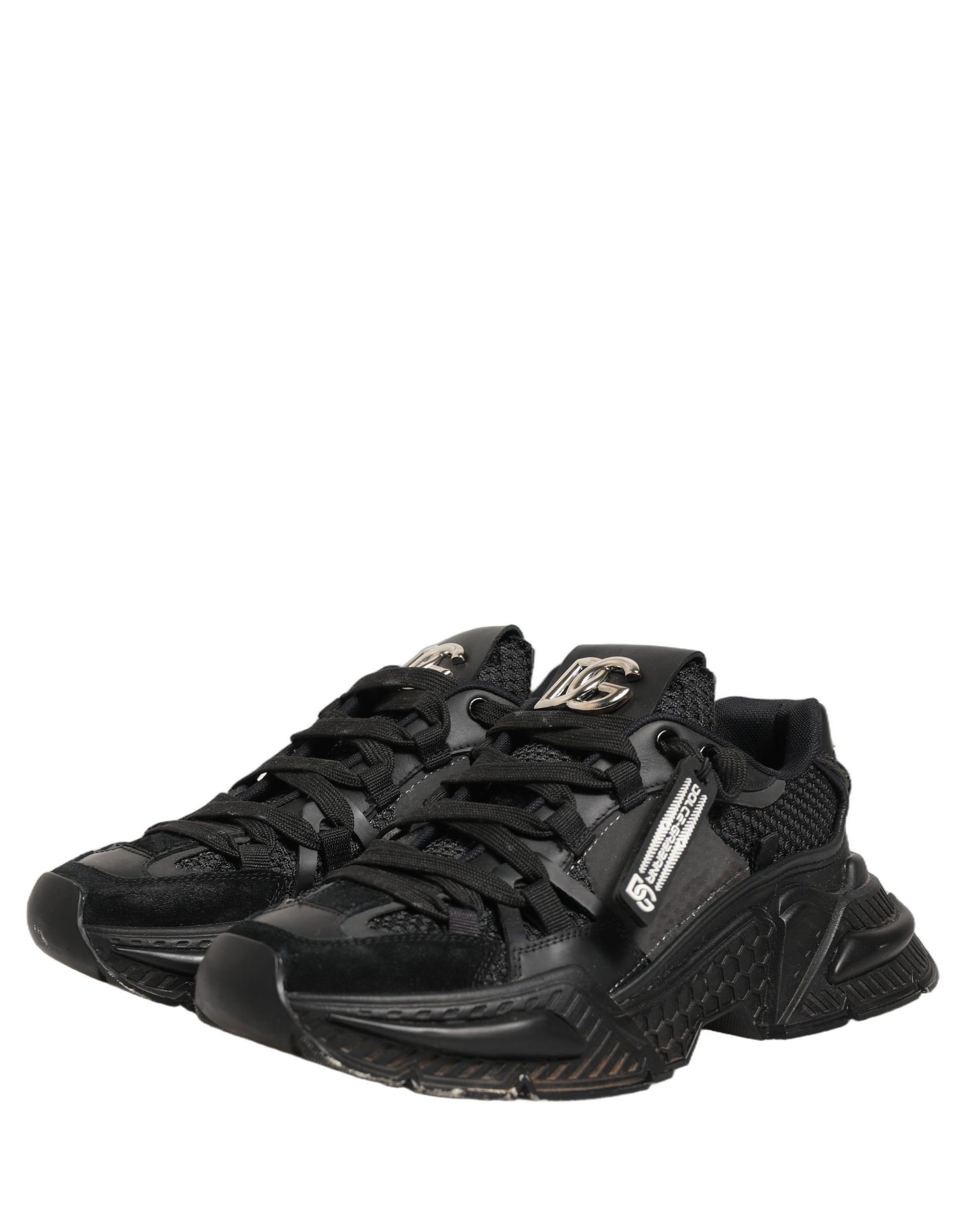 Black Airmaster Low Top Sneakers Shoes