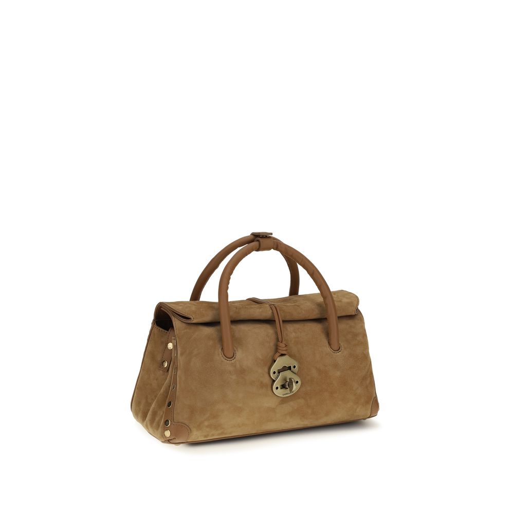 Brown Calf Leather Bos Taurus Handbag