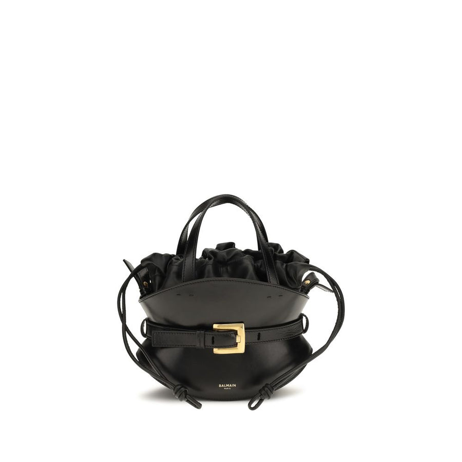 Black Calf Leather Bos Taurus Shoulder Bag