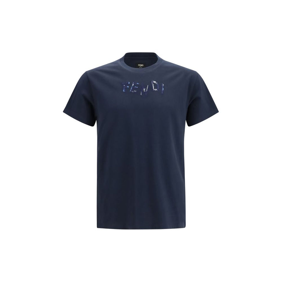 Blue Cotton T-Shirt