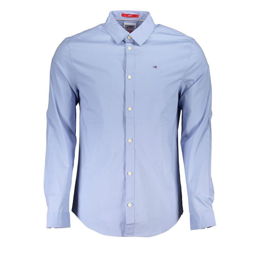 Azure Cotton Men's Shirt