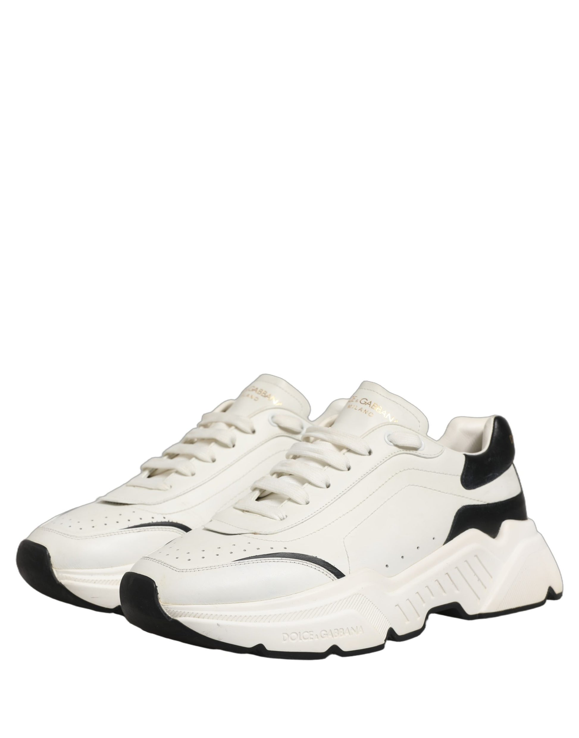 White Black Daymaster Low Top Sneakers Shoes
