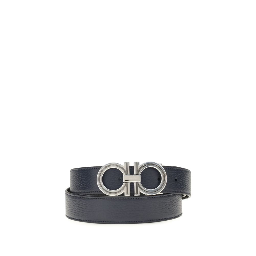 Blue Calf Leather Bos Taurus Belt