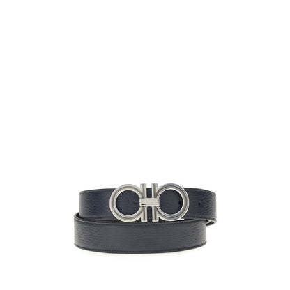Blue Calf Leather Bos Taurus Belt