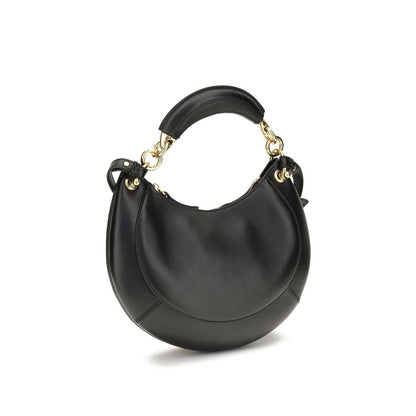 Black Calf Leather Bos Taurus Shoulder Bag