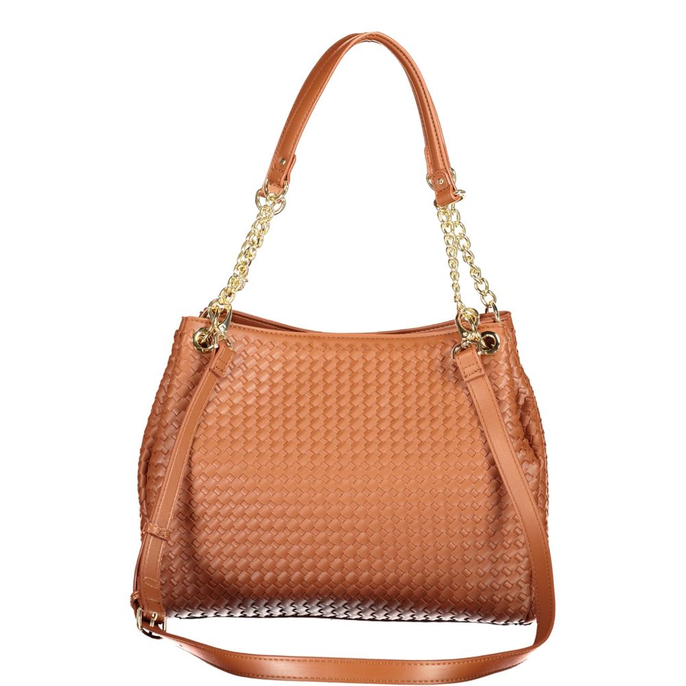 Marrone Polyurethane Women's Bag