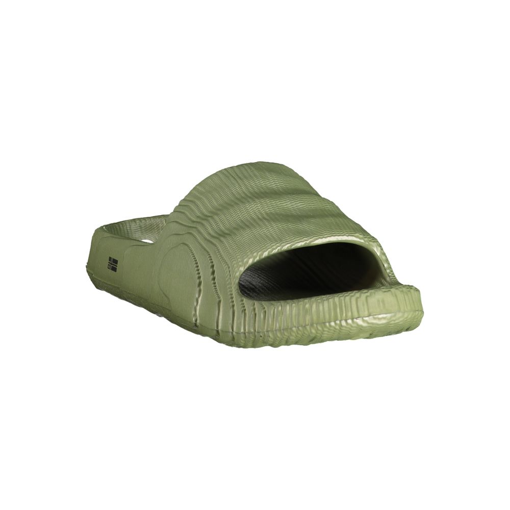 Green Polyurethane Men's Slipper