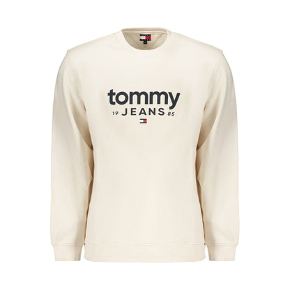 White Cotton Men's Sweatshirt