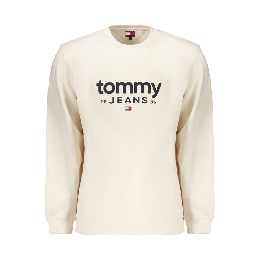 White Cotton Men's Sweatshirt