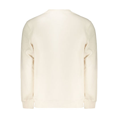 White Cotton Men's Sweatshirt