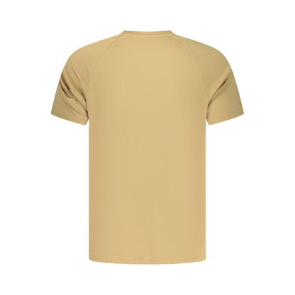 Gold Poliestere Mens T-Shirt