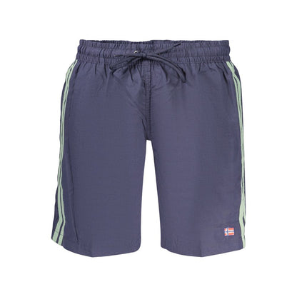 Blu Poliammide Men's Boxer