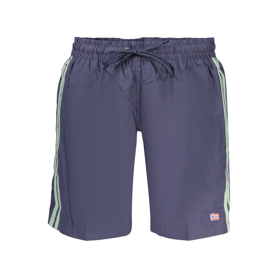 Blu Poliammide Men's Boxer