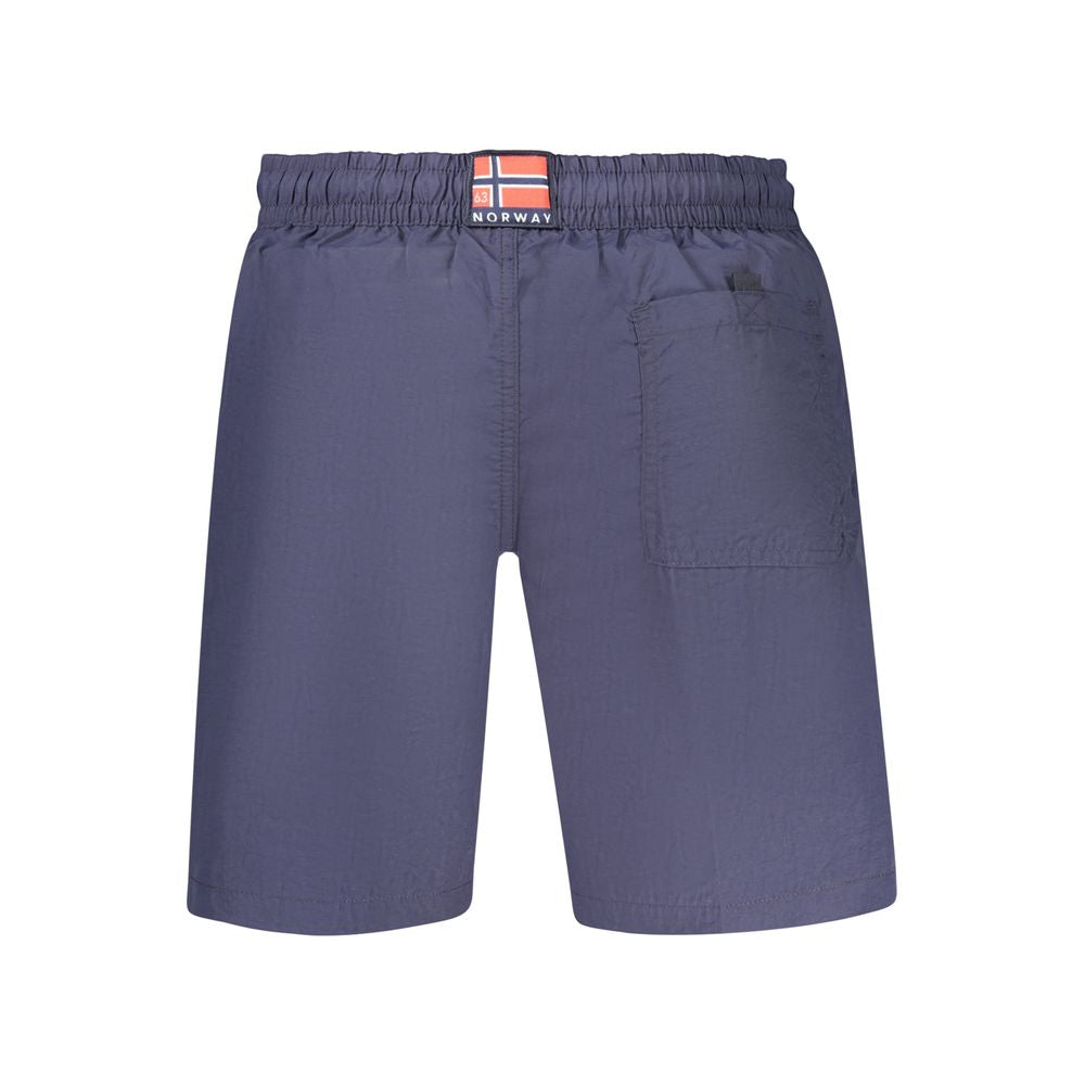 Blu Poliammide Men's Boxer