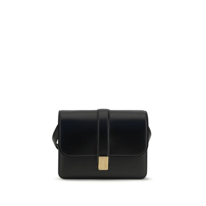 Black Calf Leather Bos Taurus Shoulder Bag