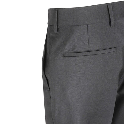 Gray Wool Dress Pants