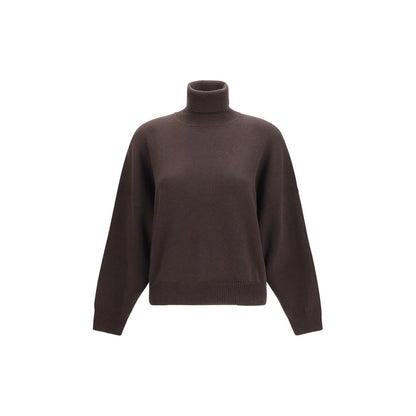 Brown Cashmere Turtleneck