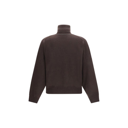 Brown Cashmere Turtleneck