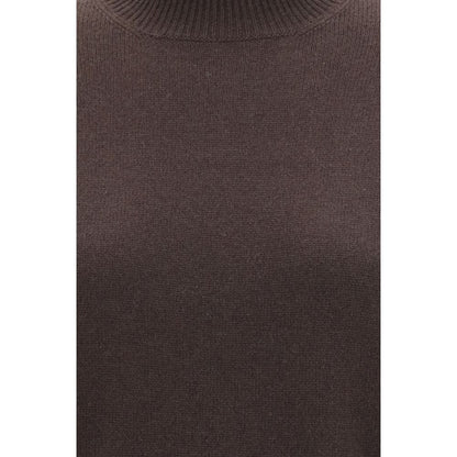 Brown Cashmere Turtleneck