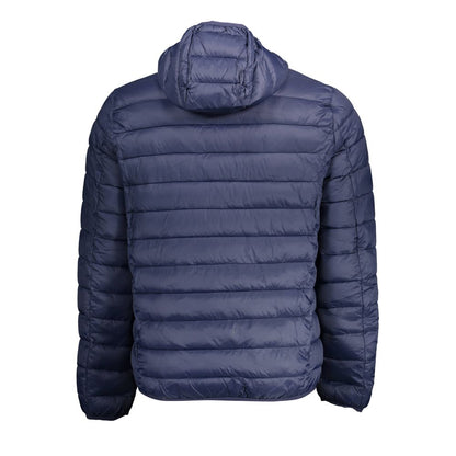 Blue Polyamide Men's Jacket