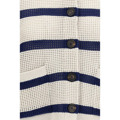 Multicolor Cotton Cardigan