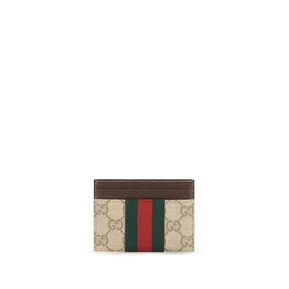 Beige Cotton Wallet