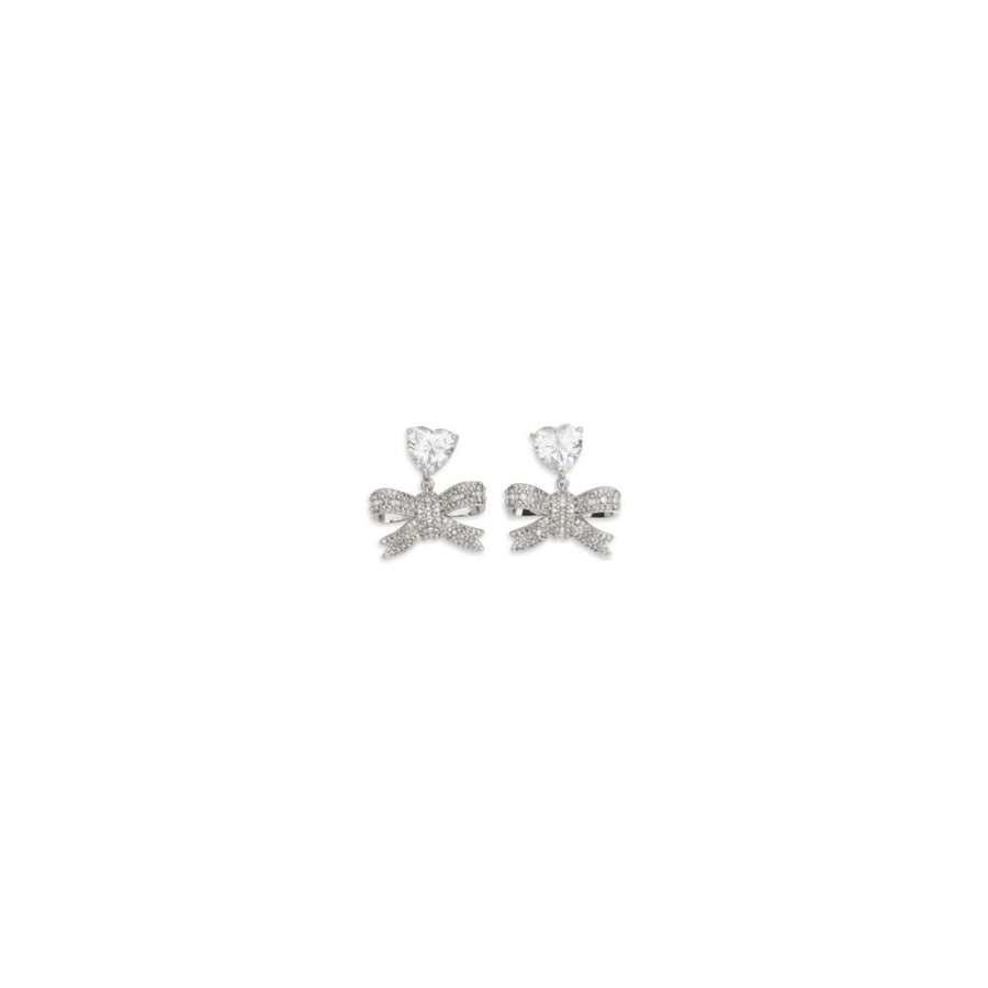 Silver Brass Earrings