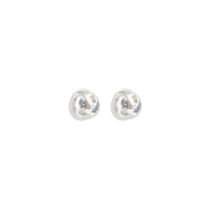 Silver Brass Earrings