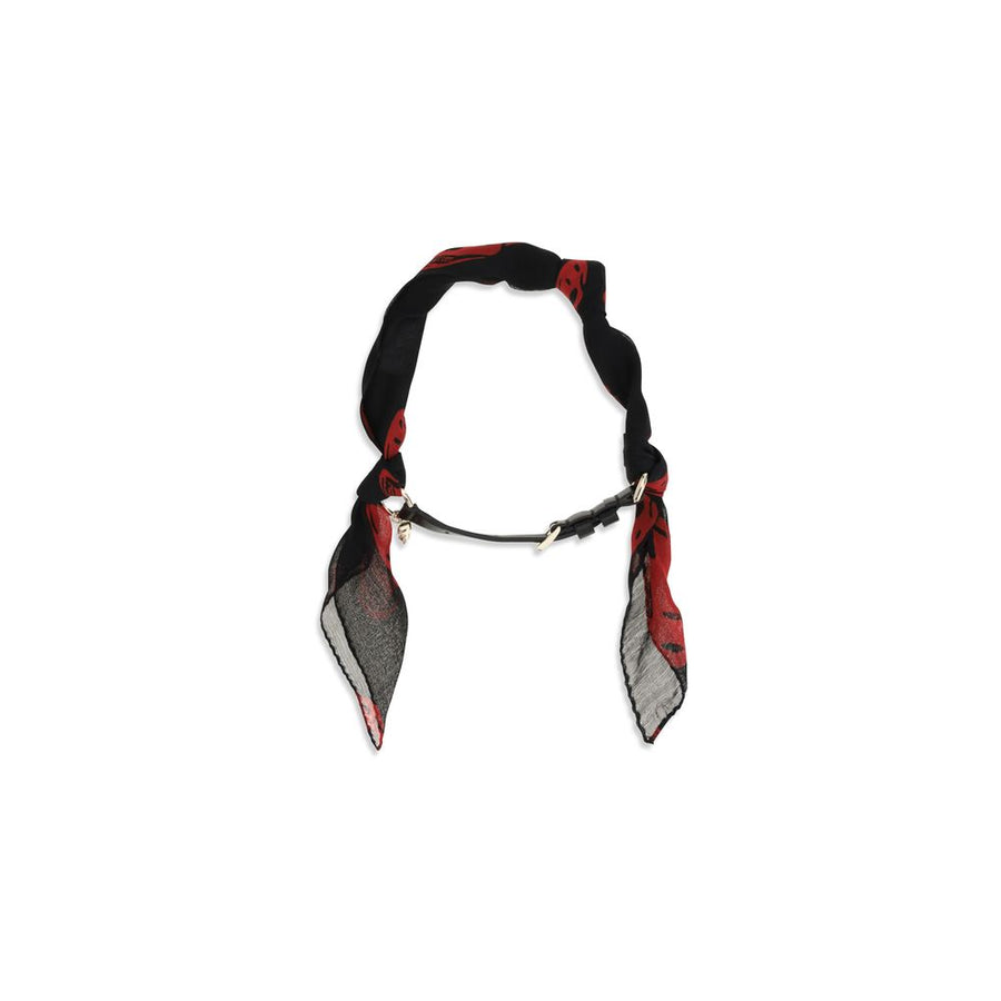 Black Silk Scarf