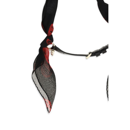 Black Silk Scarf
