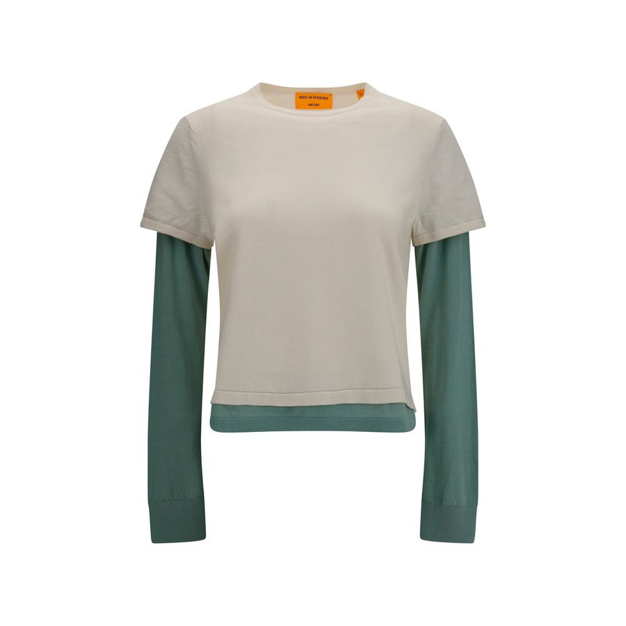 Beige Cotton Sweatshirt